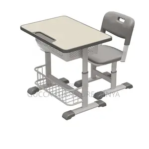 Kid's Furniture:Light Blue Kids Computer Desk With Chair