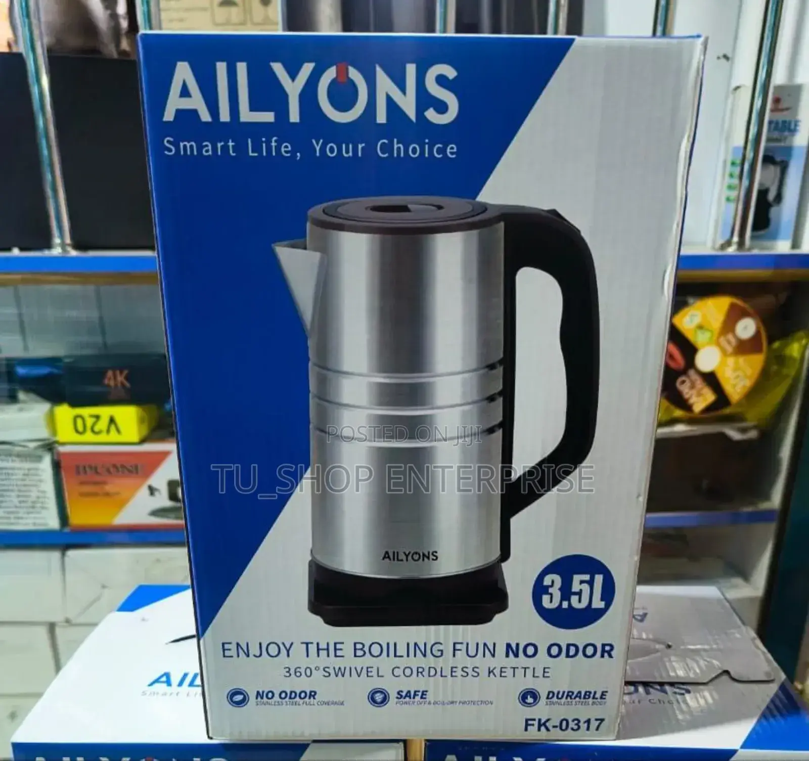 Kettle! 3.5 Litres Ailyons Electric