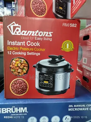 Ramtons Electric Pressure Cooker- Rm/582
