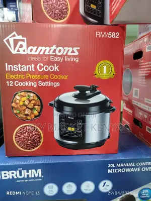 Ramtons Electric Pressure Cooker- Rm/582