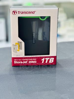 External Transcend 1 Tb Usb 3.1 Hard Disk Drive - main view