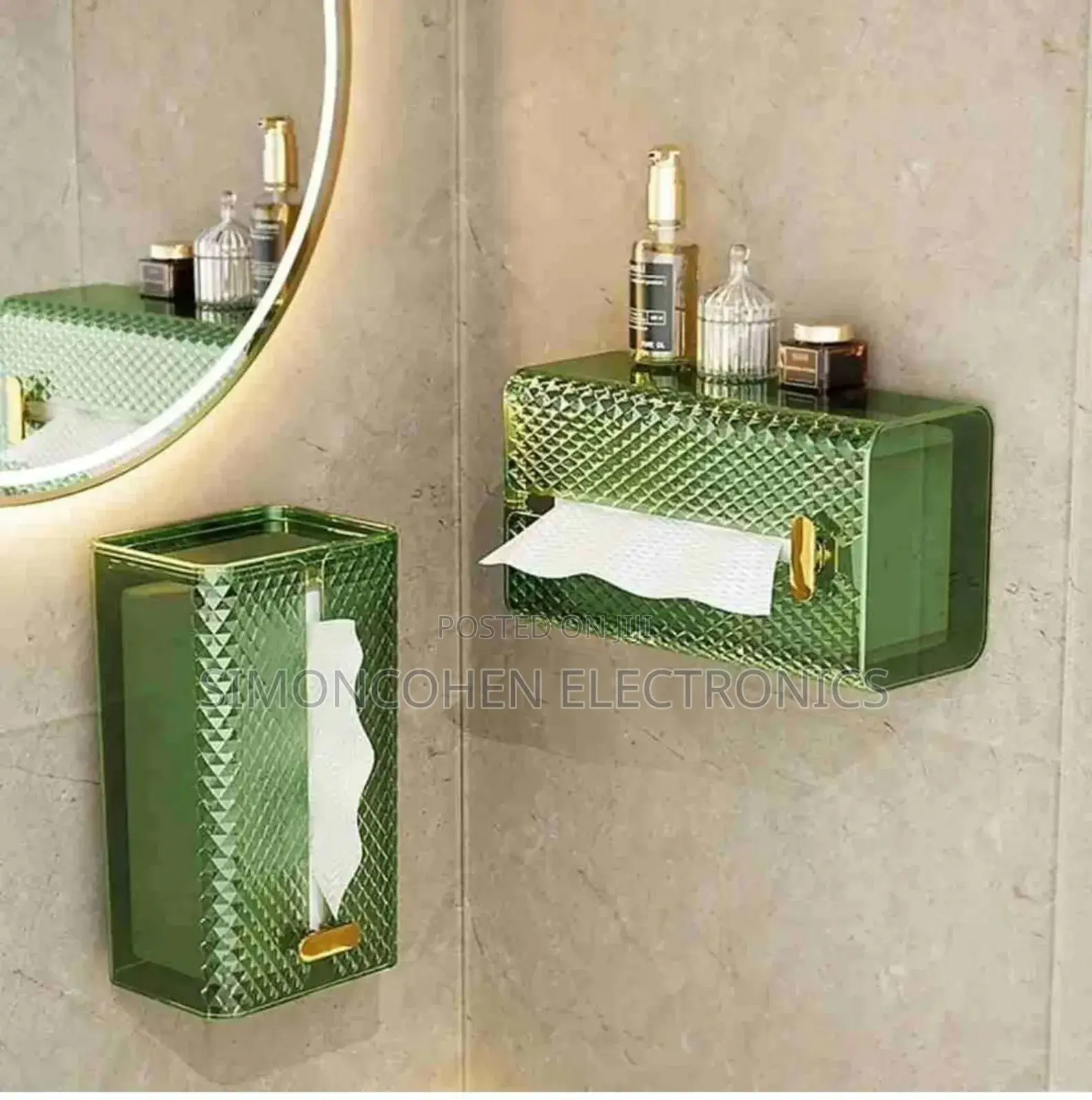 Wall Mounted Elegant Tissue Box