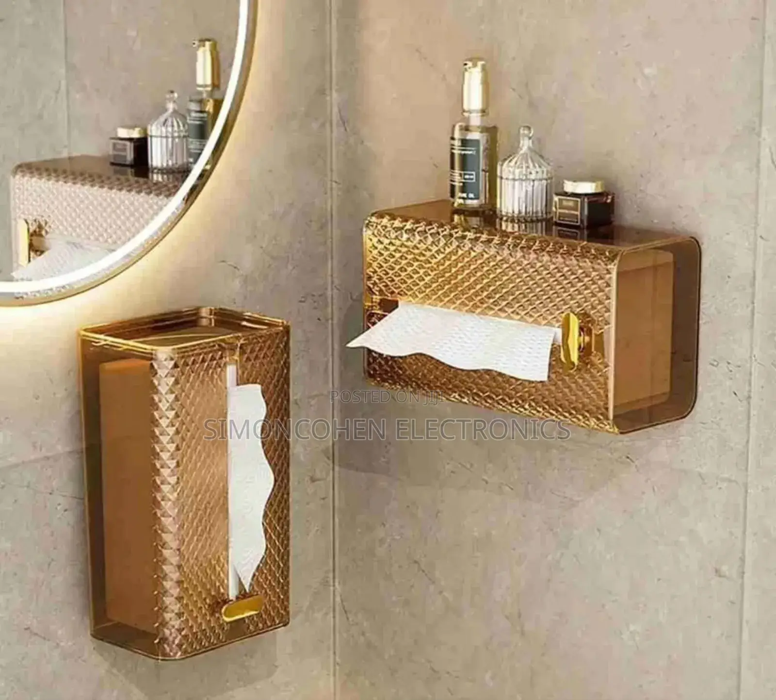 Wall Mounted Elegant Tissue Box