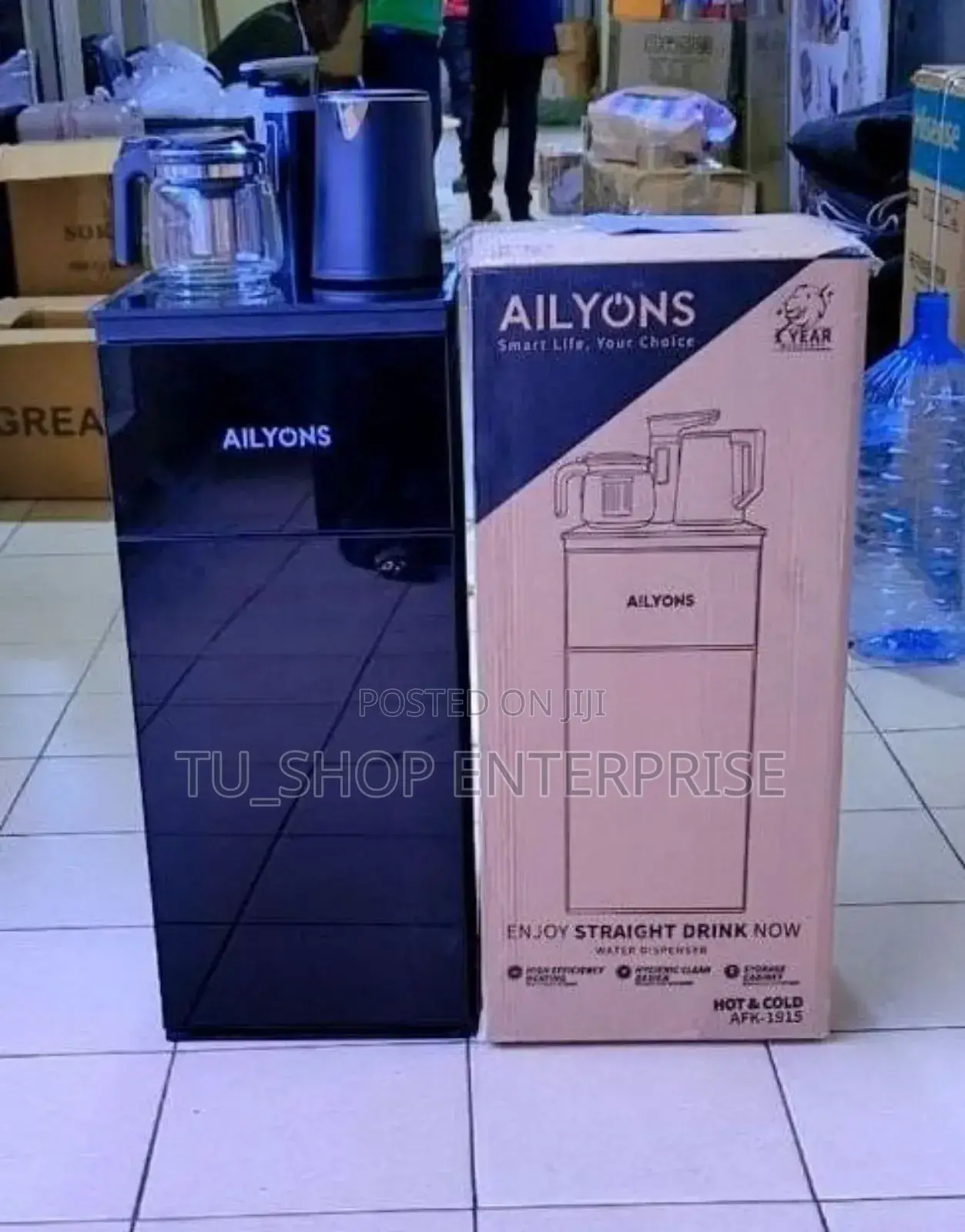 Water Dispenser ! Ailyons Hot and Cold Bottom Load