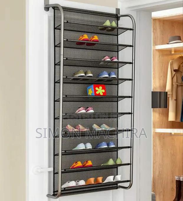 10 Tier Over Door Shoe Organizer