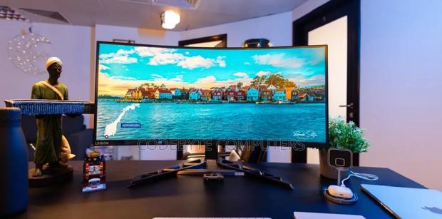 Lenovo Legion R34w-30 34" Wqhd Curved Gaming Monitor - main view