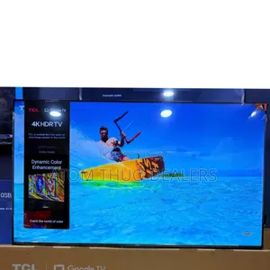 TCL 50” Inch- Frameless //Bt-Enabled- Ultrahd Googletv,-