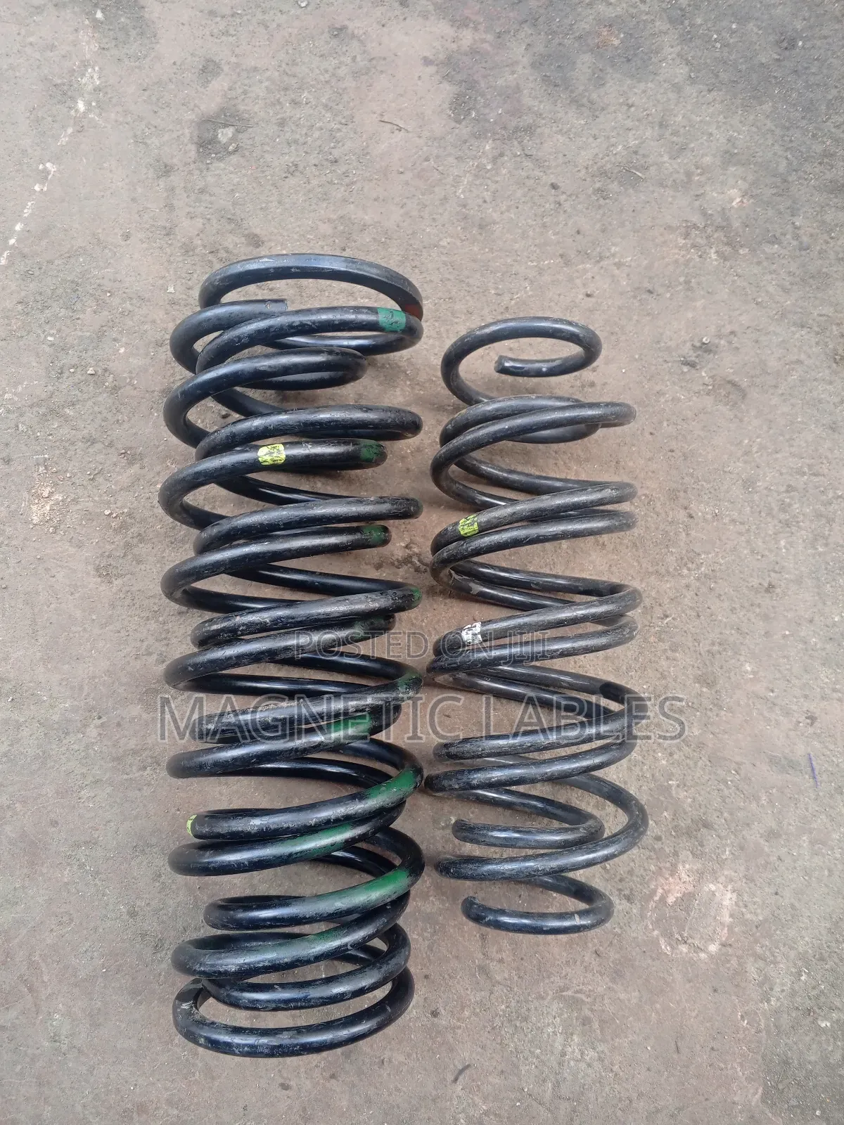 Nissan Latio Front and Rear Heavy Duty Coilsprings