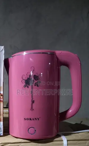 Sokany Electric Kettle 2.5ltrs Plastic Coated