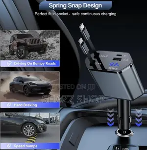 Retractable Car Charger