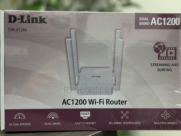D-Link Ac1200 Dual Band Wi-Fi 5 Router