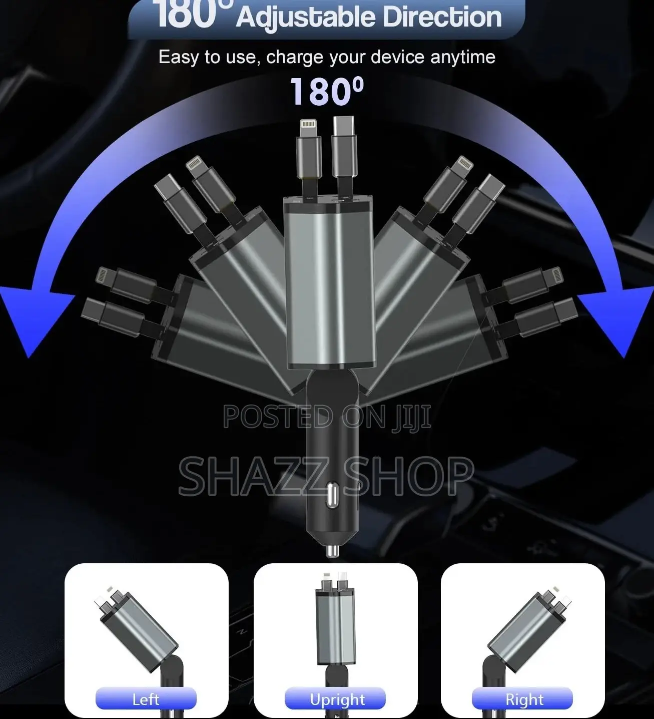Retractable Car Charger
