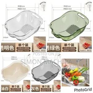 Acrylic Fruit / Grain Drainer