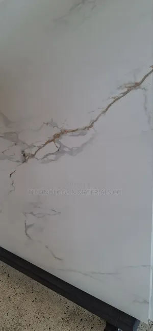 Gold White Kitchen Top