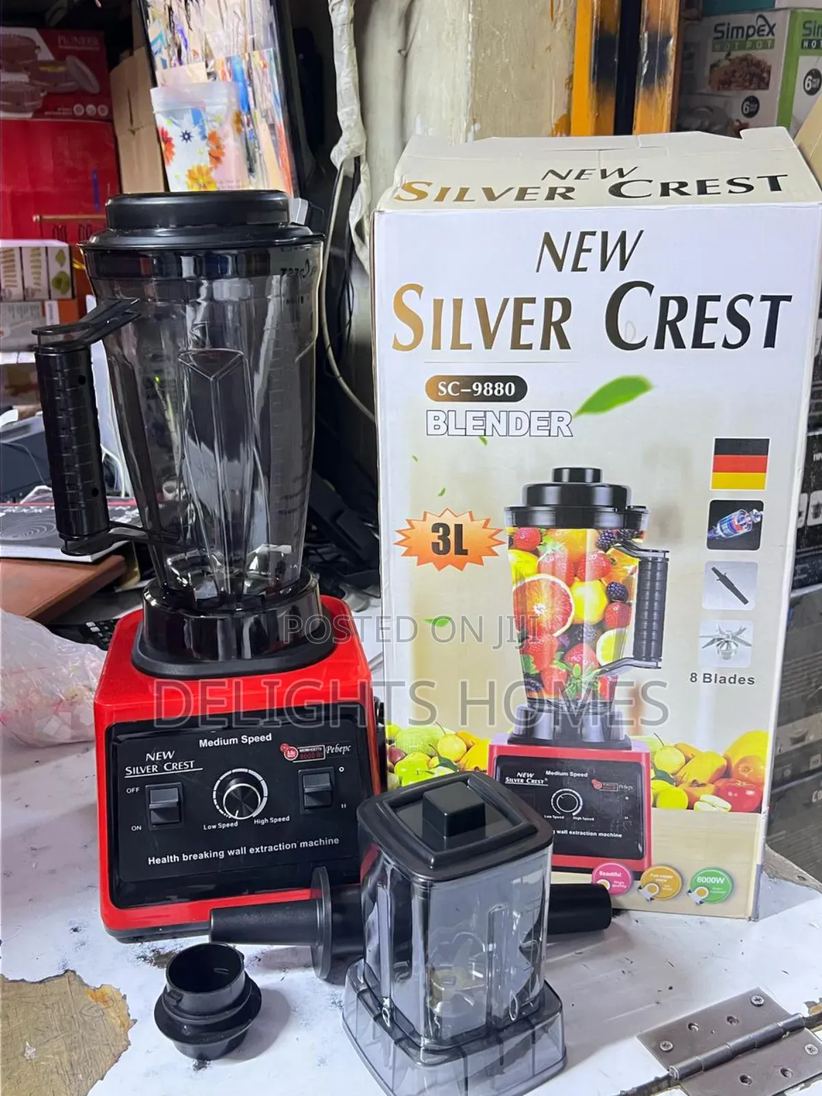Silver Crest Commercial Blender_jim