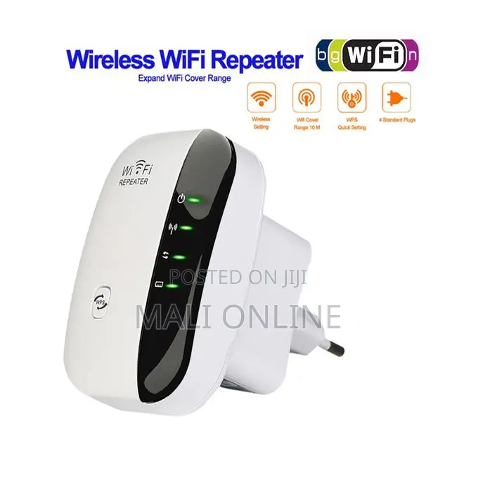 300mbps Wi-Fi Range Extender Repeater Signal Amplifier