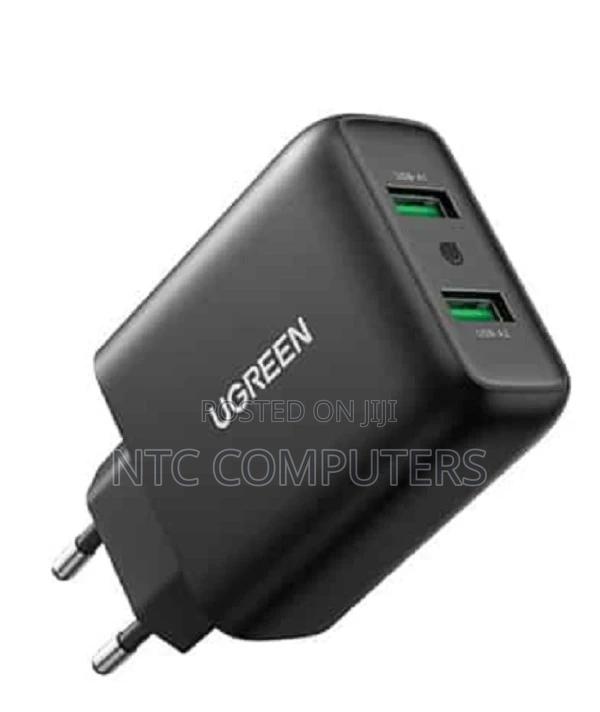 Ugreen Usb Fast Charger Uk (Black) - thumbnail 2