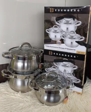 6 Pieces Edenberg Eb-3716 Stainless Steel