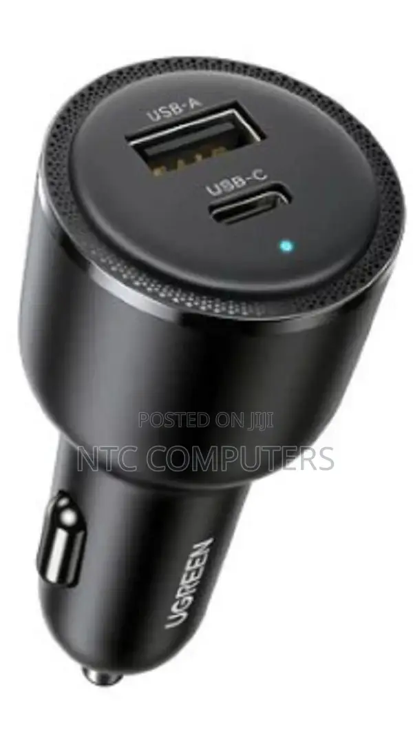 Ugreen 2-port Fast Car Charger