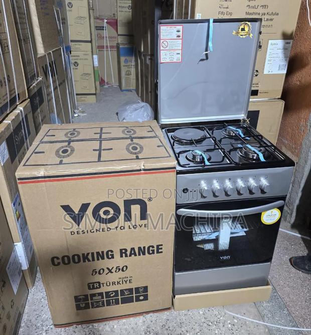 50×50 Von 3+1 Standing Cooker