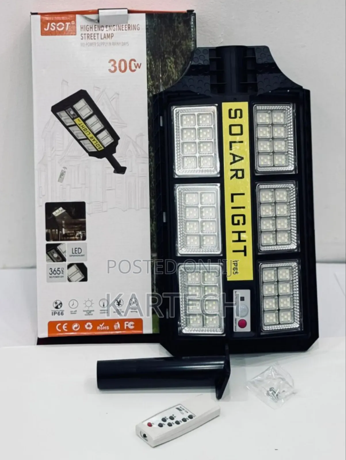 Jsot High End Engineering 300w Solar Street Light