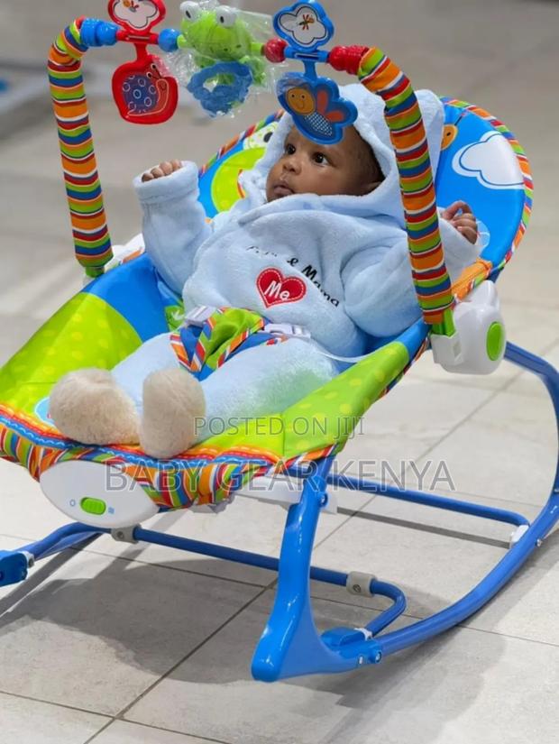 Blue Baby Rocker - main view