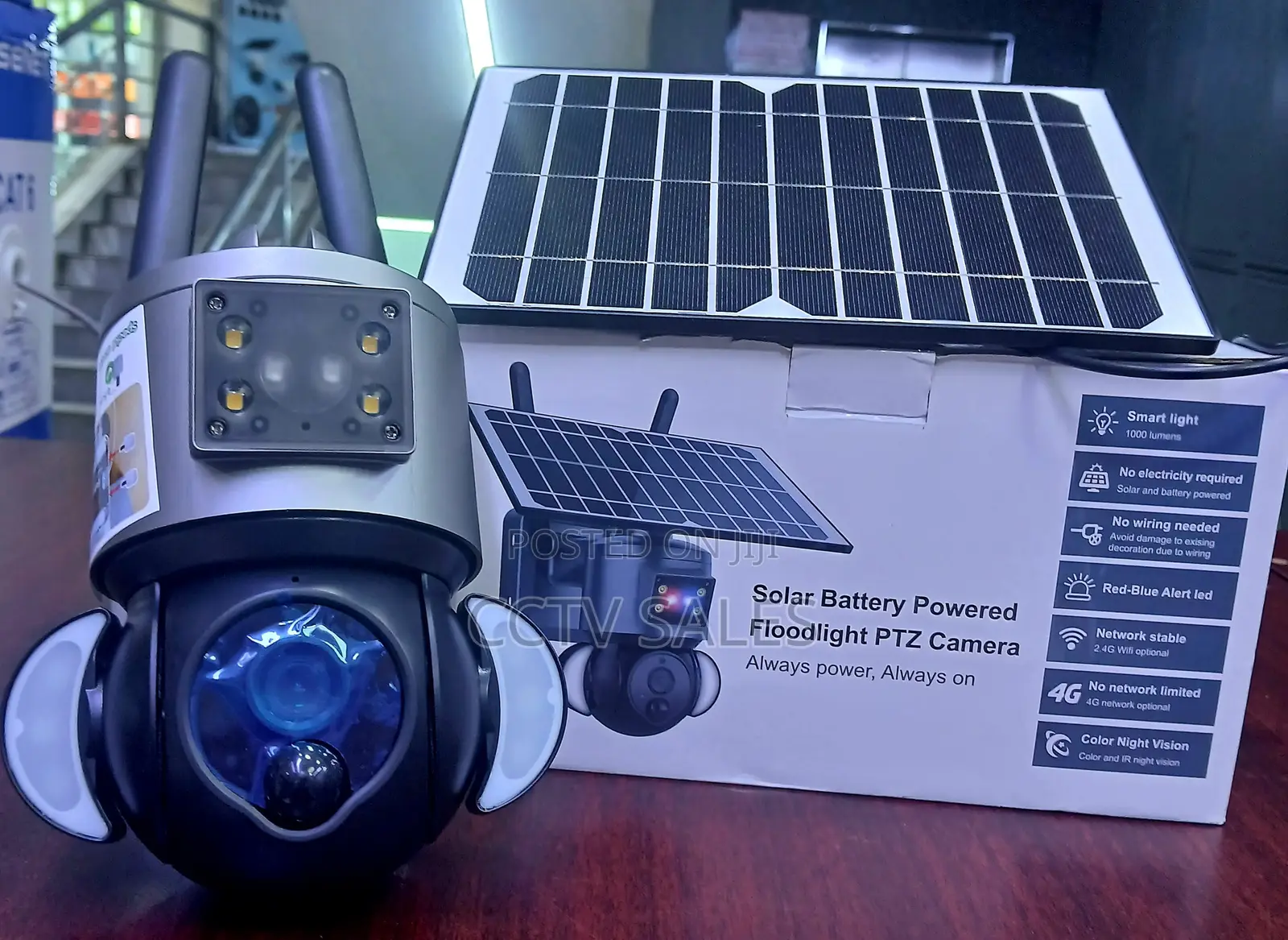 Solar Battery Camera