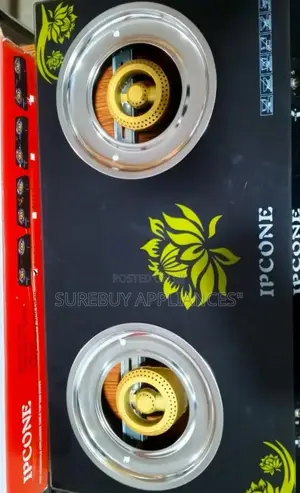 Ipcone Cooker 2 Burner - Glass