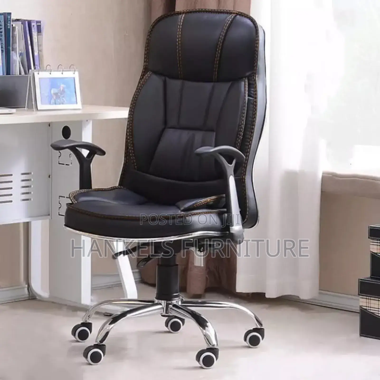 Leather Office Chair Desk