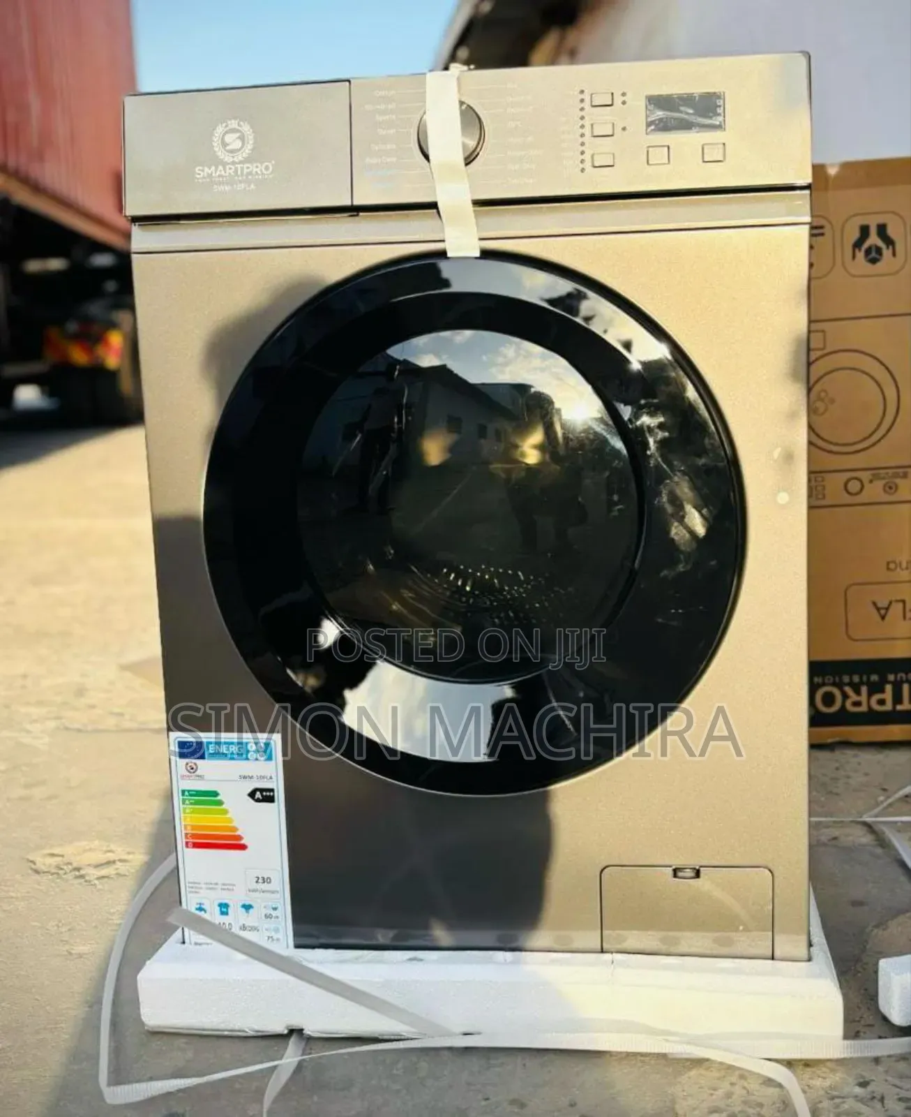 8kgs Smart Pro Front Load Washing Machine