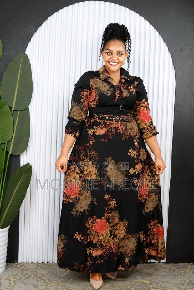 Elegant Long Dress/Breastfeeding Friendly