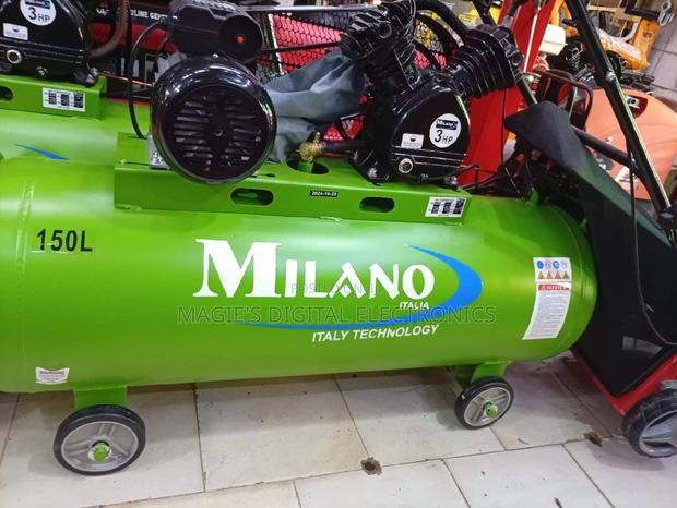 Most Affordable 150l Milano Air Compressor - main view