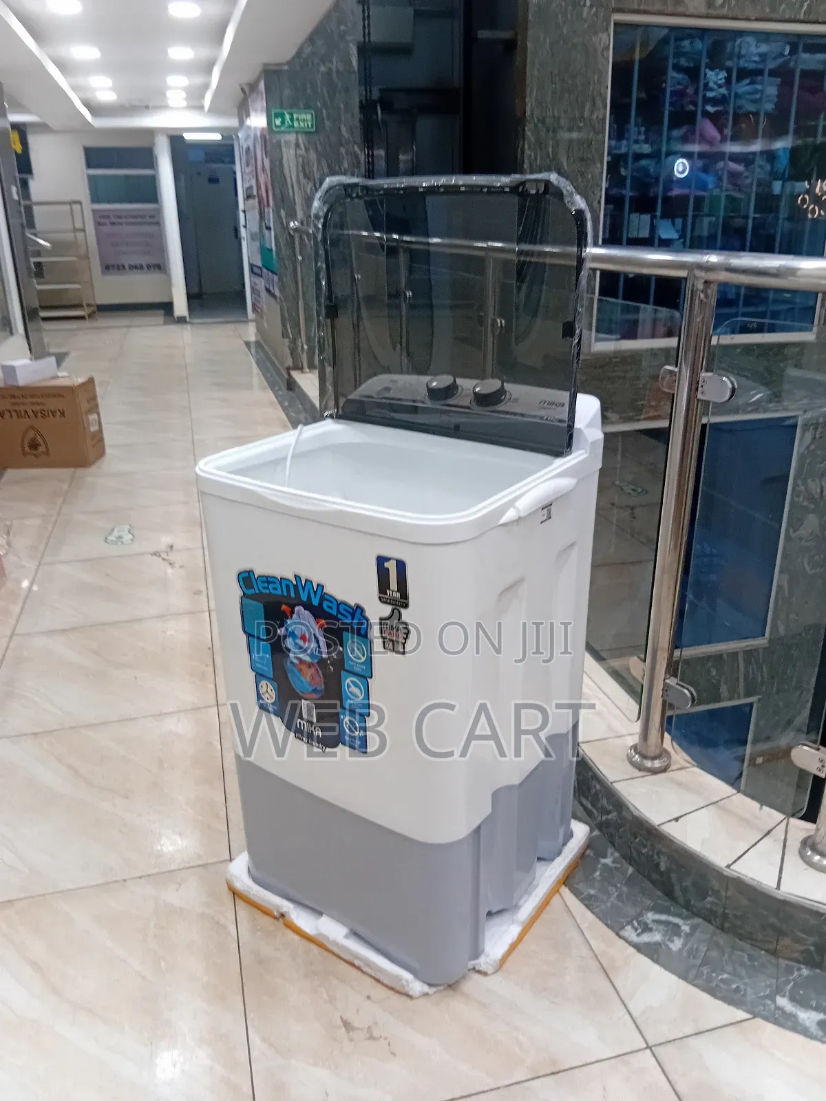 10kg Mika Washing Machine Single Tub-Top Load