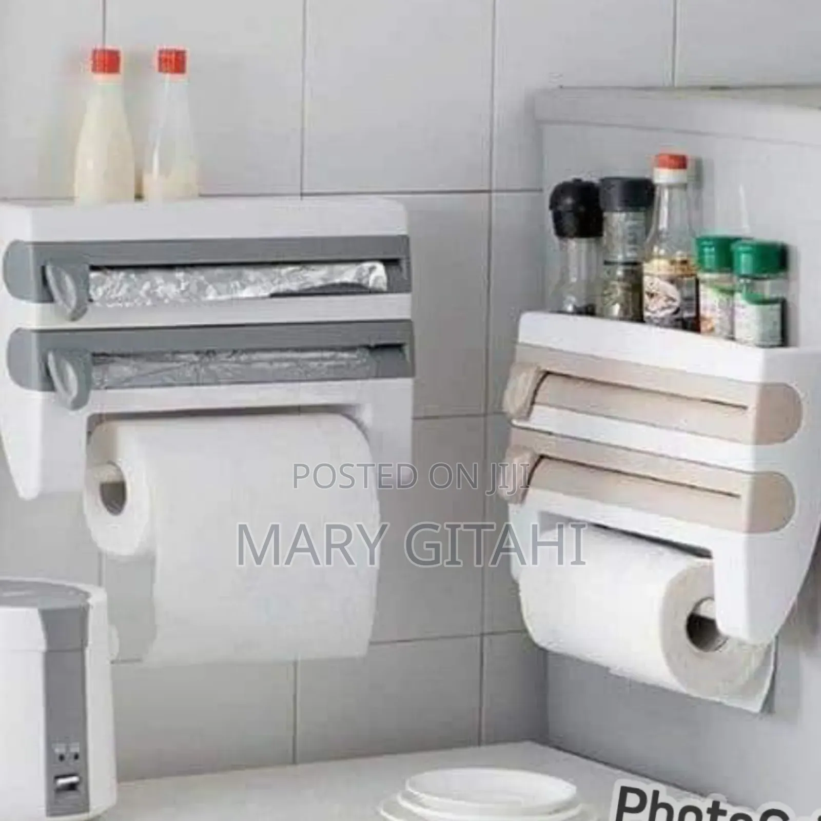 Big Size Tripple Paper Dispenser With Top Shelf