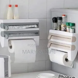 Big Size Tripple Paper Dispenser With Top Shelf
