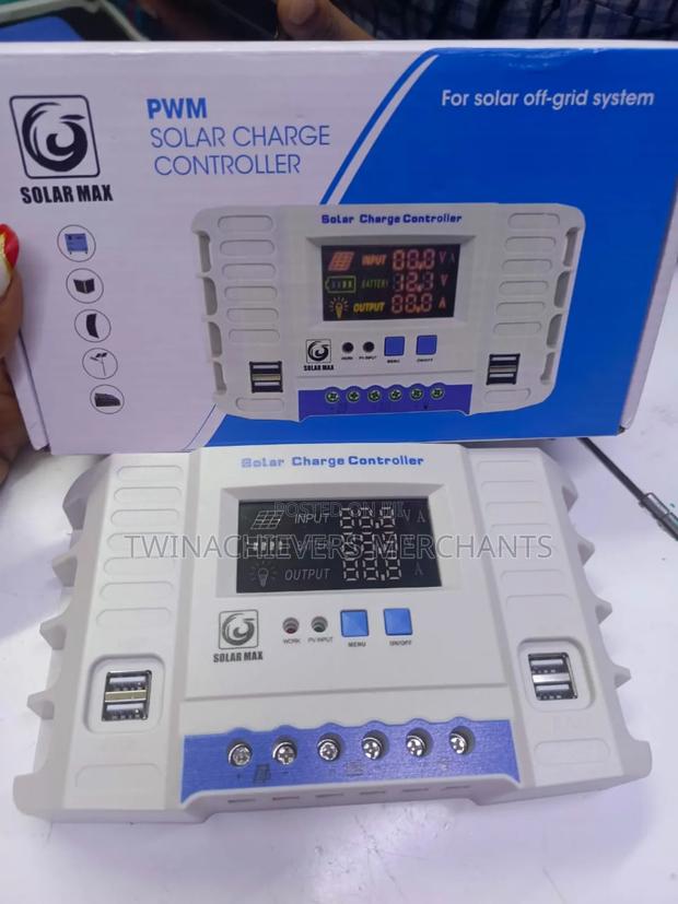 50amps Solar Charge Controller - main view