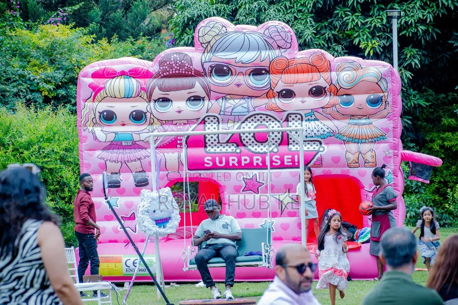 Clean Lol Surprise Bouncing Castle