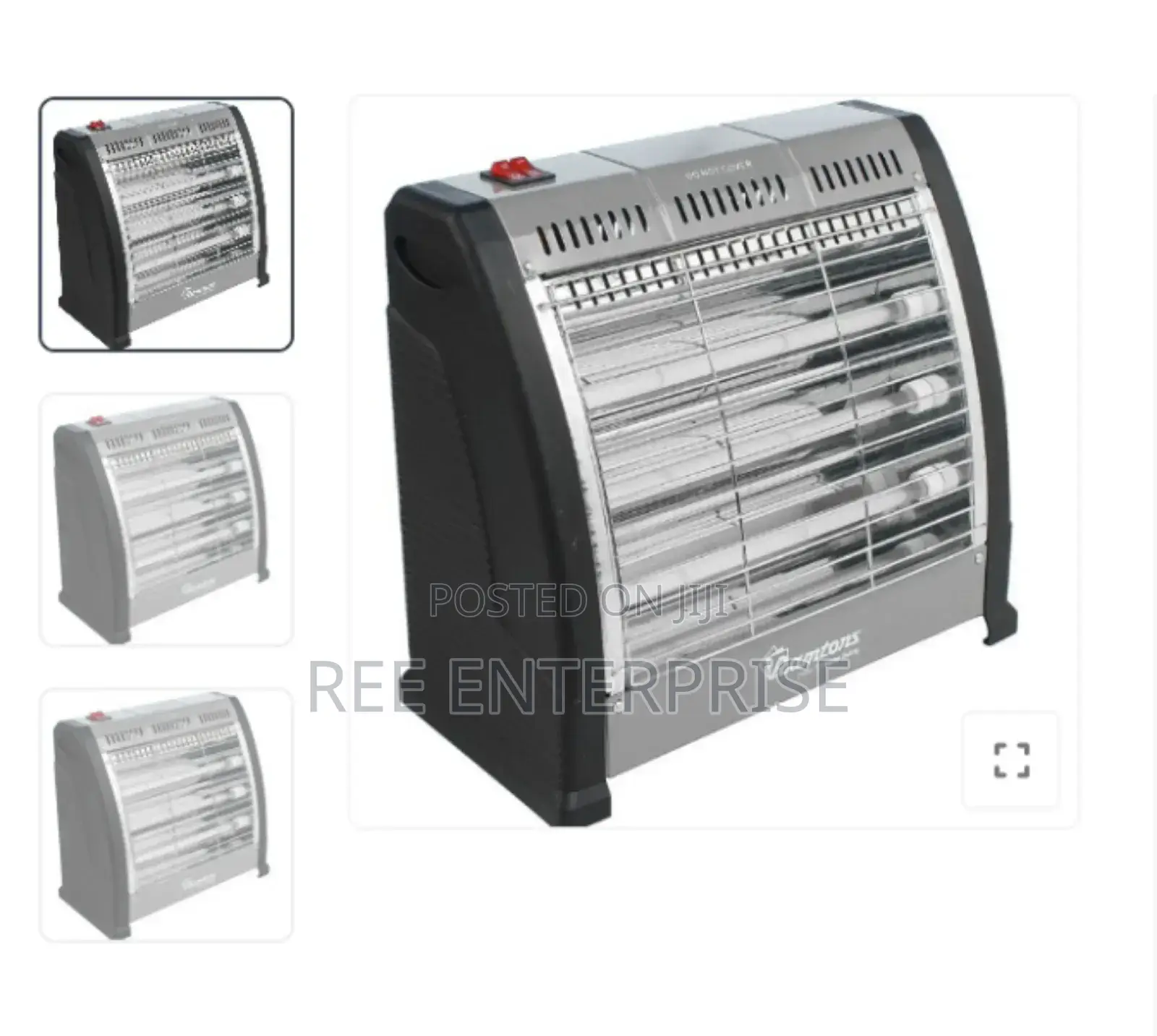 Quiet Performance Ramtons Quartz Heater Rm469