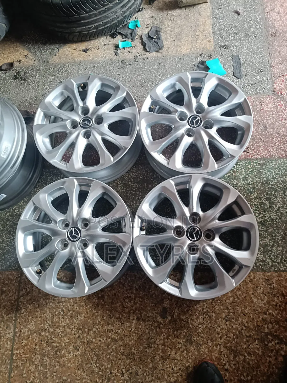 Size 15 Inches Mazda Original Rims Set