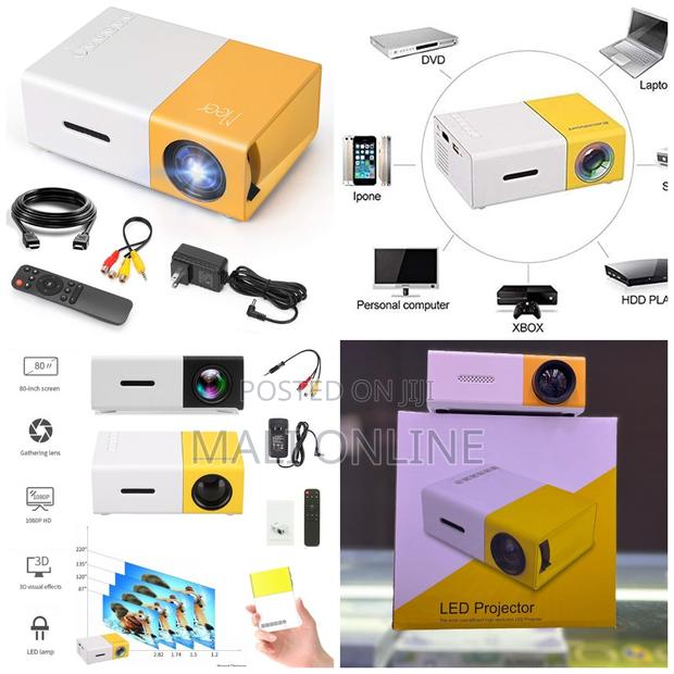 Mini Led Projector Yg300 LCD 1080p Portable Projector - thumbnail 3