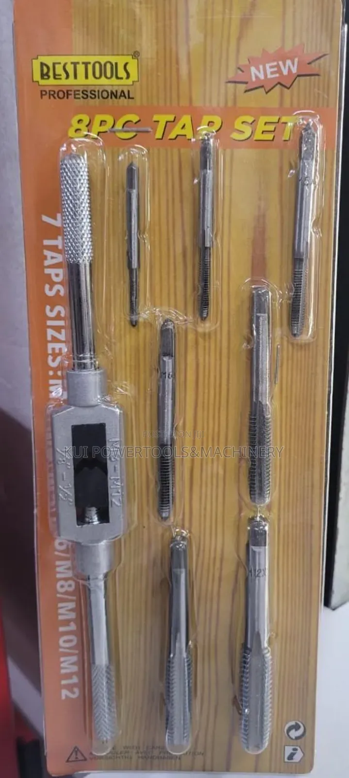 8pcs Tap Set/ Professional Tap Set