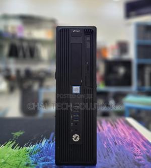 Desktop Computer HP Z240 8GB Intel Xeon SSD 256GB - main view