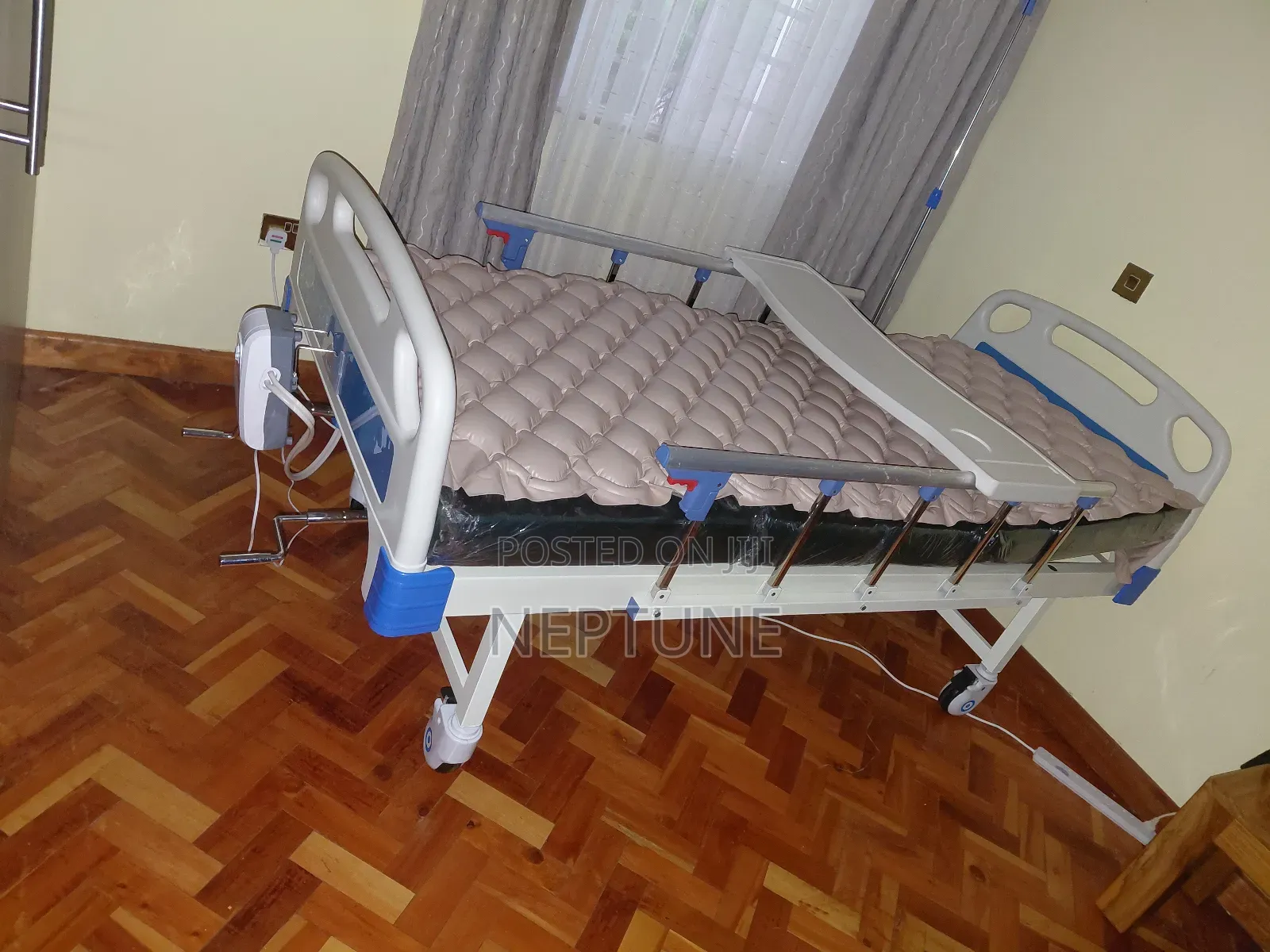 Homecare Bed With Ripple Mattress.