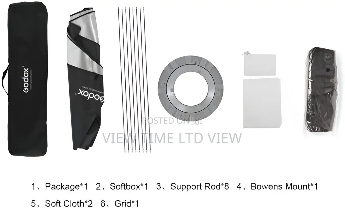 Godox Softbox 95cm 37inches Octagon Softbox Honeycomb Grid