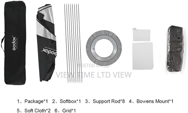 Godox Softbox 95cm 37inches Octagon Softbox Honeycomb Grid - thumbnail 8