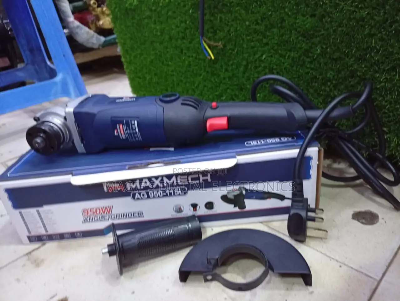 Long Lasting 4" Maxmech Angle Grinder