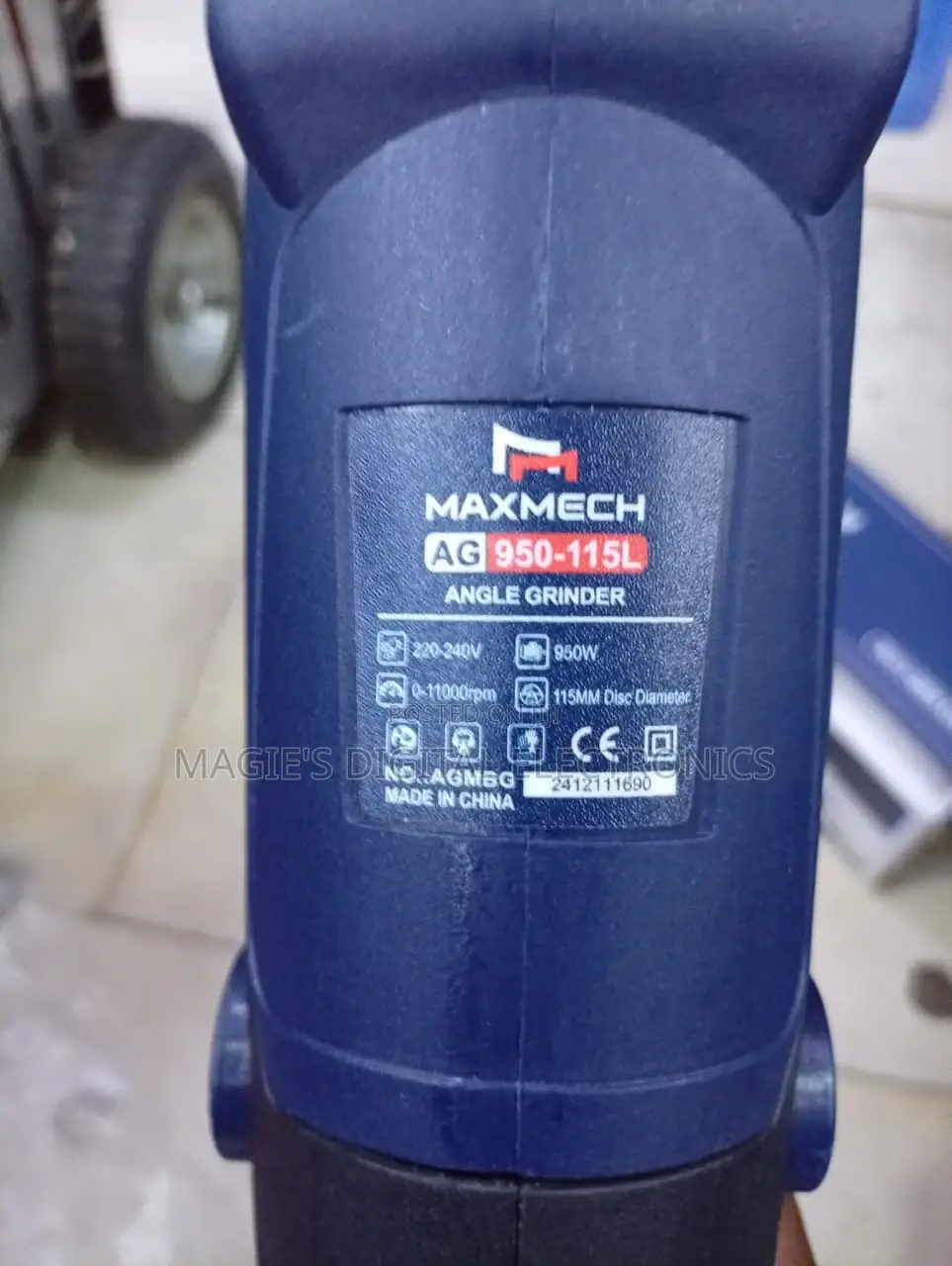 Most Appropriate 4" Maxmech Angle Rinder
