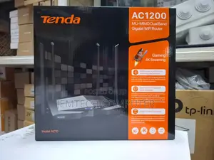 Tenda Ac1200 MBPS Dual-Band Gigabit Wi-Fi Router Ac10