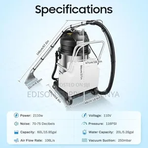 Spray Extractor Vacuum Cleaner 40 Litres Carpet Cleaner