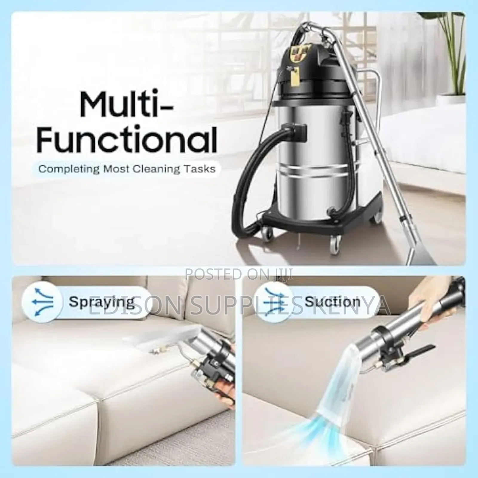 Spray Extractor Vacuum Cleaner 40 Litres Carpet Cleaner